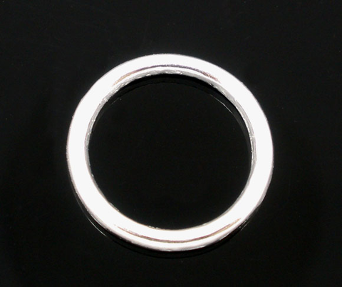 8SEASONS 100 PCs silver-color Soldered Closed Jump Rings 12x1mm Findings (B04272) ► Photo 1/3