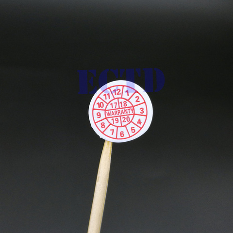 600pcs Warranty Sticker Security Seal Sticker 2022 Year Round  Size 10*10mm Red Blue Color Fragile Label ► Photo 1/1