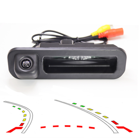 Dynamic Tracks Car Parking Trunk Handle Rear View Camera For Ford Focus hatchback sedan Ford Focus 2012 2013 Focus 2 Focus 3 ► Photo 1/1