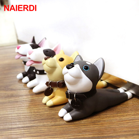 NAIERDI Cute Door Stops Cartoon Creative Silicone Door Stopper Holder Safety Toys For Children Baby Home Furniture Hardware ► Photo 1/6