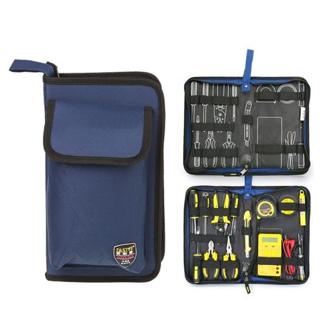 2022 New Portable Electricians Hard Plate Tool Kit Bag Storage Case Multifunctional Organizer Waterproof Oxford 3 Sizes DIY ► Photo 1/6
