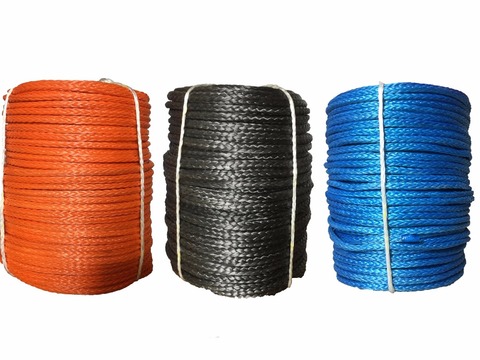 High Quality 3mm x 30m  Synthetic Winch Line UHMWPE Fiber Rope Towing Cable Car Accessories For 4X4/ATV/UTV/4WD/OFF-ROAD ► Photo 1/5