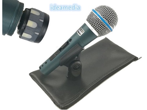 High Quality Version Beta 58a Vocal Karaoke Handheld Dynamic Wired Microphone BETA58 Microfone Mike Beta 58 A Mic ideamedia ► Photo 1/1