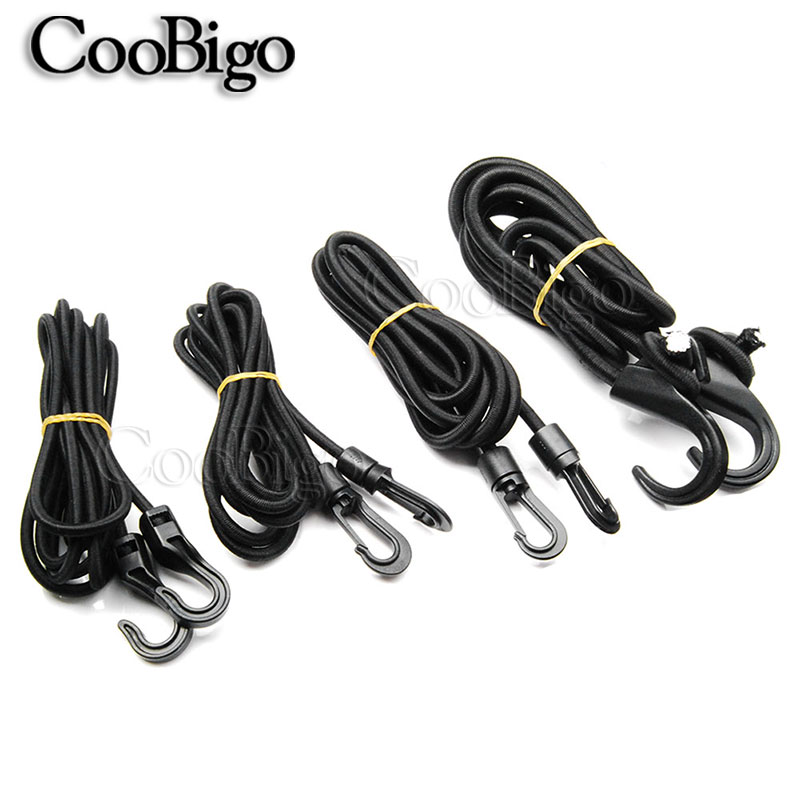 8mm Bungee Cords with Hooks Rubber Bungie Cord Strap Elastic Stretch Cord 