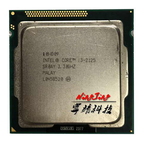 Intel Core i3-2125 i3 2125 3.3 GHz Dual-Core CPU Processor 3M 65W LGA 1155 ► Photo 1/1