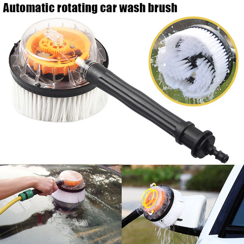 New Universal Rotating Wash Brush  Pressure Washer Hose Cleaner Car Cleaning Tools CSL2022 ► Photo 1/6