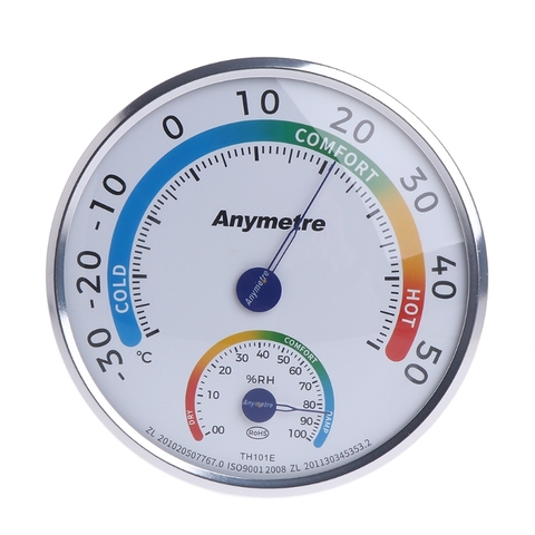 Indoor Outdoor Wet Hygrometer Humidity Home Thermometer Temp Temperature Meter L15 ► Photo 1/6