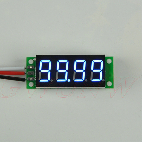 GWUNW BY436V DC 0-99.99V(100V)   0.36  inch 4 bit Micro voltmeter Voltage Tester Meter No shell ► Photo 1/5