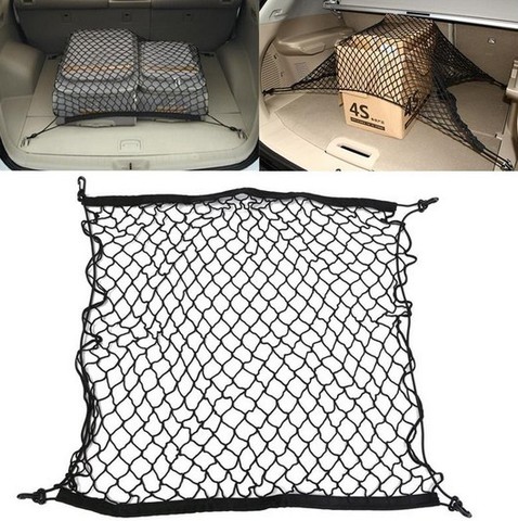 For mazda 3 6 CX-3 CX-5 CX-7 CX-9 CX3 CX5 CX7 CX9 Auto Care Car Trunk Luggage Storage Cargo Organiser Nylon Elastic Mesh Net ► Photo 1/6