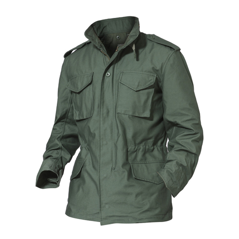 M65 Large size Jungle Waterproof Jacket+Detachable Liner Windbreaker Tops Outdoor Hiking Hunting Wear Army Tactical Hooded Coats ► Photo 1/6