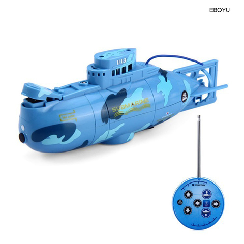 Create Toys 3311 6CH Speed Radio Remote Control Submarine Electric Mini RC Submarine Kids Children Toy ► Photo 1/6