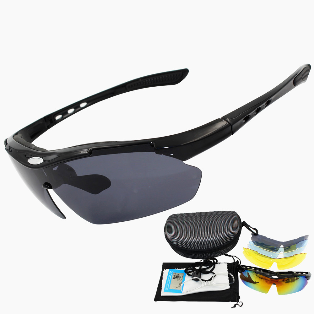 Cycling Glasses Bicycle Road Bike Sport Sunglasses Men Poly-carbonate Eye-wear 