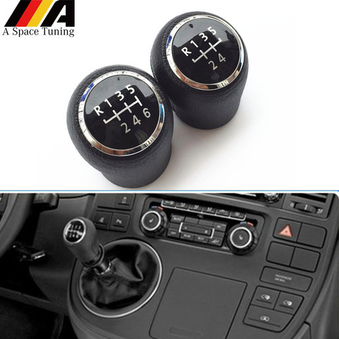 5/6 Speed Car Styling Accessories MT Gear Shift Knob Lever Stick Handle Head For Volkswagen VW Transport T5 T5.1 Gp 2003-2011 ► Photo 1/6