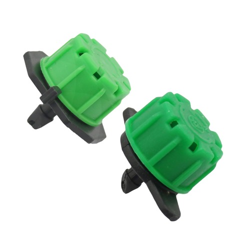 Adjustable Green Dripper Nozzle 8-hole Garden Sprinkler Irrigation System Agricultural Watering Fitting 20 Pcs ► Photo 1/1