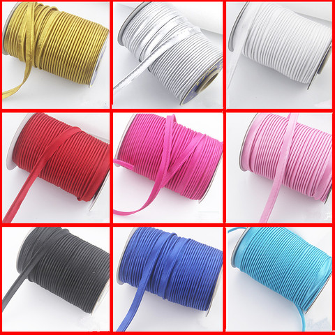 10mm Polyester BiasTape satin Binding piping Cord For Craft Sewing DIY Handmade Accessories Rope Ribbon 10meters Webbing ► Photo 1/6