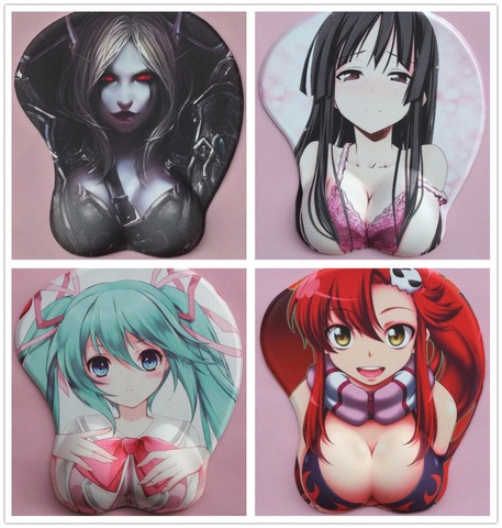 Free Shipping Japanese anime  3 d mouse pad wristbands  Cartoon mouse pad Creative cute mouse pad Chest mouse pad ► Photo 1/5