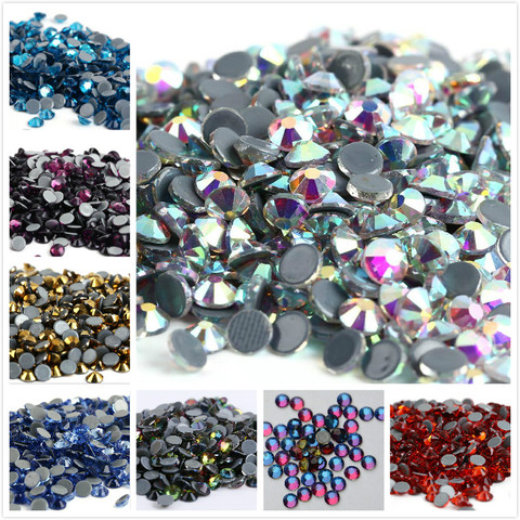 Black Gems Crystal Rhinestone, Iron Rhinestone Crystal Ab