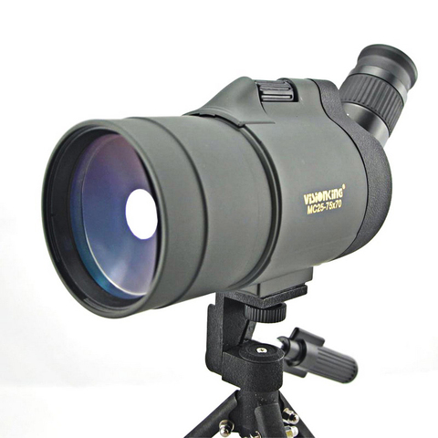 Visionking 25-75x70 MAK Spotting Scope For Hunting/Birdwatching Outdoor Waterproof Spotting Scope BAK4 Telescope With Tripod ► Photo 1/6