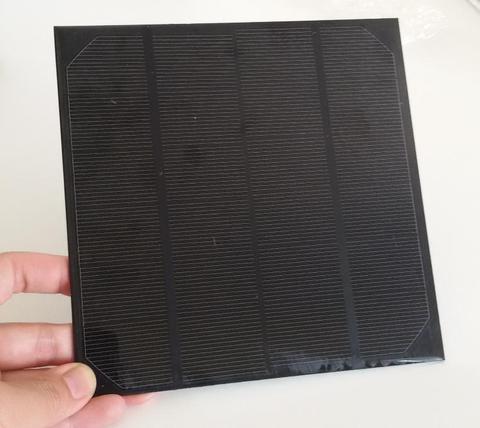 ALLMEJORES Mono solar panel 6V 4.5W  High quality solar cell panel for make solar power supply.give diodes for free ► Photo 1/1