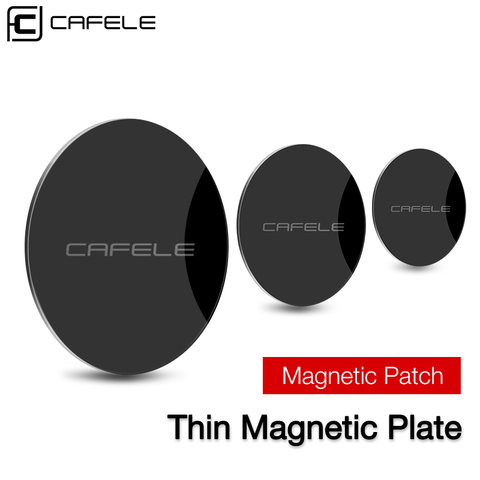 Cafele Car Phone Holder Metal Plate Mount Replace Metal Adhesive Sticker For Magnetic Disk Phone Car Stand Magnet Iron Sheets ► Photo 1/6