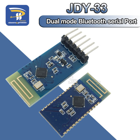 JDY-33 Dual mode Bluetooth serial Port SPP Bluetooth SPP-C compatible with HC-05/06 /JDY-31/30 slave Bluetooth 3.0 ► Photo 1/6