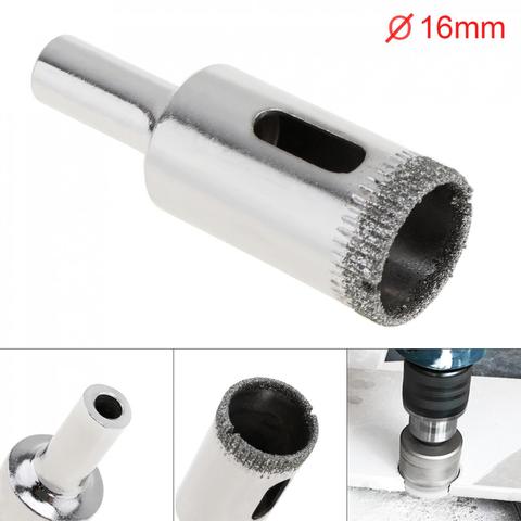 1pc 16mm Diamond Coated Core Hole Saw Drill Bit Set Tools Glass Drill Hole Opener for Tiles Glass Ceramic ► Photo 1/6