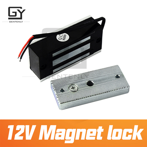 Magnet lock 12V door magnetic escape room prop installed on the door electromagnet lock  prop for escape game by Gentenly ► Photo 1/6