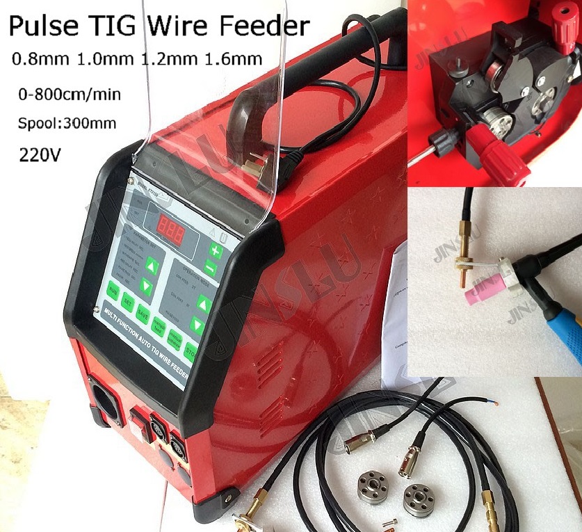 Video Inside Digital Controlled Pulse Tig Wire feeder Wire Feed