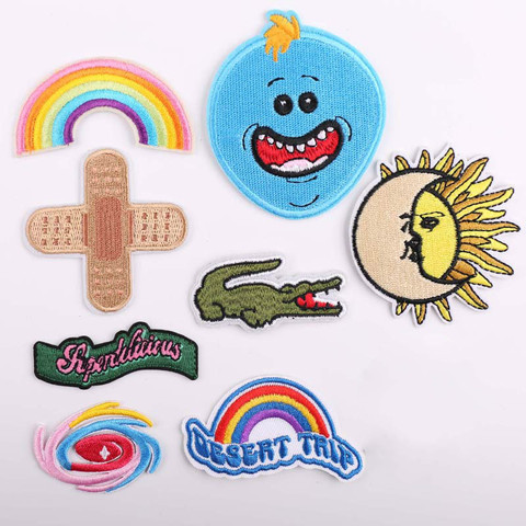 ACCEPT iron patches for clothing Embroidery Patch sticker applique