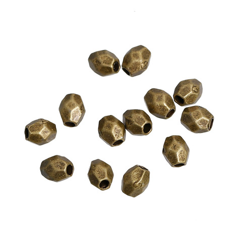 DoreenBeads Zinc Based Alloy Antique Bronze Spacer Beads Drum FIY Findings 4mm( 1/8