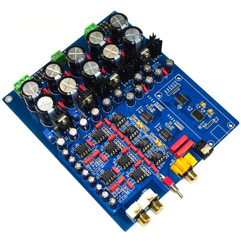 Dual Chip PCM1794+AK4113 DAC Decoder 24bit 192K Support Fiber Coaxial Decoding Board For Power Amplifiers ► Photo 1/1