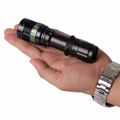 2000 Lumen LED Flashlight Q5 XM-L T6 Zoomable flashlights Convex Lens torches light lamps penlight ► Photo 1/1