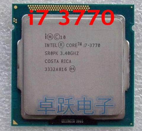 Intel Core i7 3770 3.4GHz 8M 5.0GT/s LGA 1155 SR0PK CPU Desktop Processor ► Photo 1/1