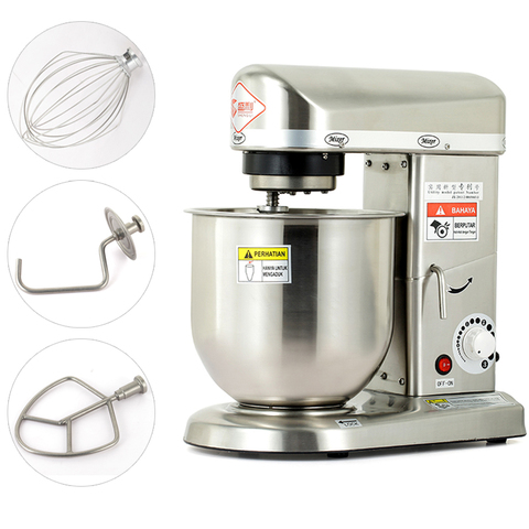 110V 220V Home Use Or Commercial Use 5/7/10L Electric Stand Food Mixer Cooking Egg Beater Dough Mixer Machine EU/AU/UK/US ► Photo 1/4