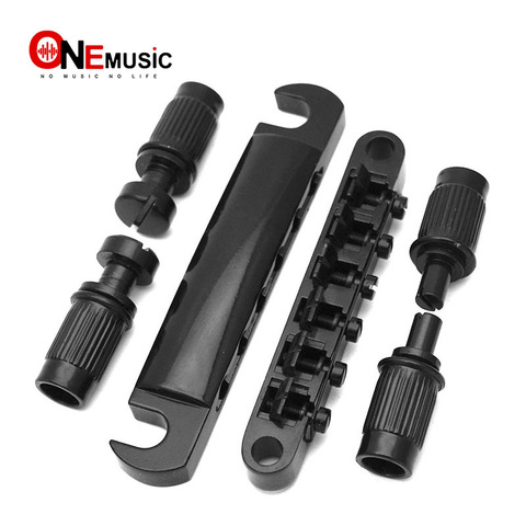 LP Guitar Tune-o-matic Electric Guitar Bridge Tailpiece fits Black ► Photo 1/6