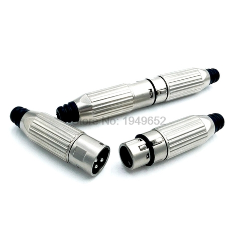 Xlr Connector Plug 3pin male & female plug for Microphone plug Audio plug speaker connector ► Photo 1/1