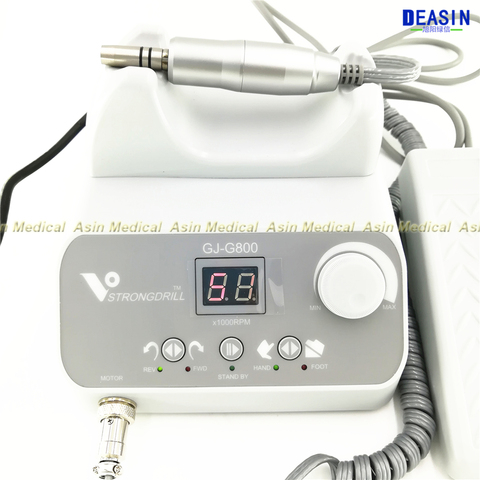 50,000 RPM Non-Carbon Brushless Dental Micromotor nail Pedicure Polishing Unit with E type lab handpiece ► Photo 1/6