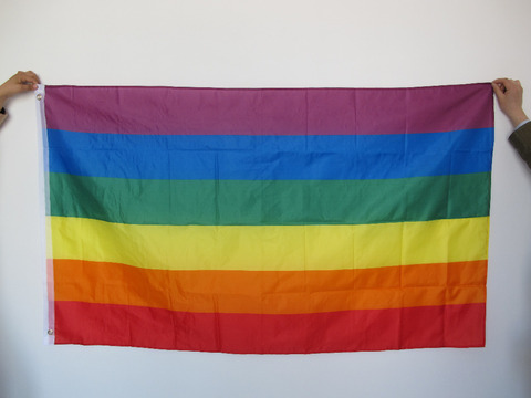 free  shipping  Rainbow Flag 3x5 Gay Pride Peace Flags   gay  flags  LESBIAN PRIDE PEACE Pennants Flag ► Photo 1/1