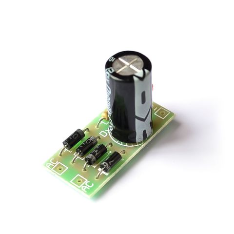 AC to DC power conversion module 1N4007 full bridge rectifier filter 12V 1A AC DC converter ► Photo 1/3