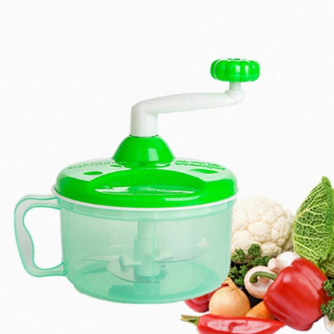 Powerful Manual Meat Grinder Hand-power Food Chopper Mincer Mixer Blender to Chop Meat Fruit Vegetable Nuts Herbs ► Photo 1/6