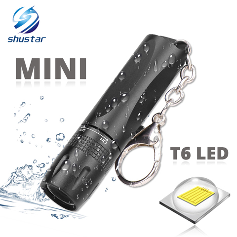 MINI Super bright LED Flashlight Use T6 lamp bead waterproof LED Torch Powered by AA battery Suitable for outdoor use ► Photo 1/6