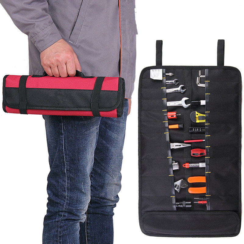 1pcs Oxford Cloth Toolkit Bag Hardware Repair Kit Handbag Utility Storage  Tool Bag Multi-function Canvas Repair Kit Bag - AliExpress
