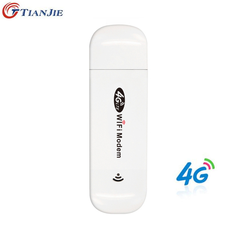 4G LTE FDD TDD Wifi Router 150Mbps Mobile Hotspot Mifi Modem Ulocked WCDMA UMTS 3G 4G Car Broadband Wi-Fi Router With Sim Slot ► Photo 1/6