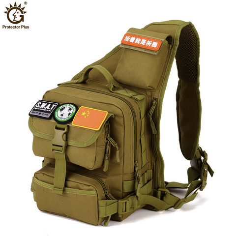 Military Tactical Shoulder Backpack Waterproof Molle Military Sling Bags for Men Camping Hiking Hunting Sport Army Backpacks ► Photo 1/6