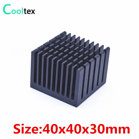 5pcs/lot 40x40x30mm Aluminum HeatSink Heat Sink  radiator for electronic Chip RAM IC cooler cooling ► Photo 1/3