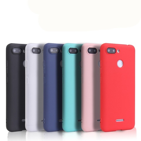 Xiaomi Redmi 6 6A Case TPU Soft Silicon All inclusive Protector Back Cover Case For Xiaomi Redmi 6A Silicon Case ► Photo 1/6