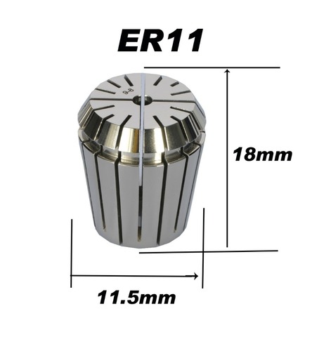 Free Shipping High precision ER11 Accuracy 0.008mm Spring Collet  for CNC Milling Machine Engraving Lathe Tool ► Photo 1/3