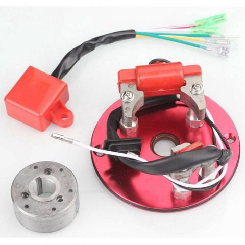 New Racing Stator Magneto Racing Inner Rotor CDI Kit Red For 110 125 140cc Lifan YX Pit Dirt Bike ► Photo 1/2