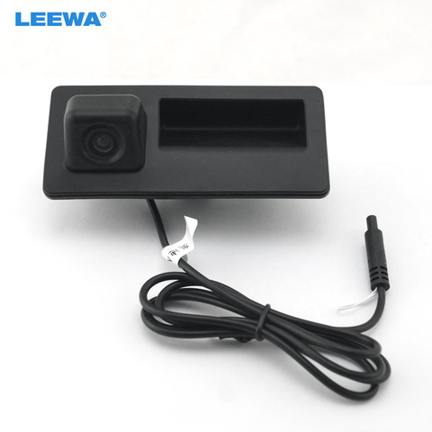 LEEWA Car Trunk Handle CCD Reverse Camera Night Vision Rearview Camera for for Audi A4 A5 S5 Q3 Q5 2013-2015 #2068 ► Photo 1/1