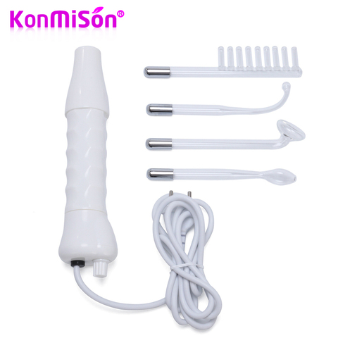 KONMISON High Frequency Electrotherapy Wand Glass Tube Electrotherapy Skin Tag Spot Acne Remover Face Body Spa Beauty Massager ► Photo 1/6